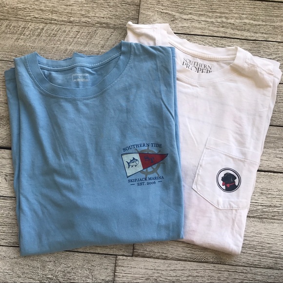 Southern Tide Tops - ONE HOUR SALE 2 item bundle preppy tees